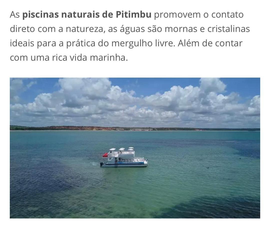 Casa De Praia Pitimbu Pitimbu  Ngoại thất bức ảnh